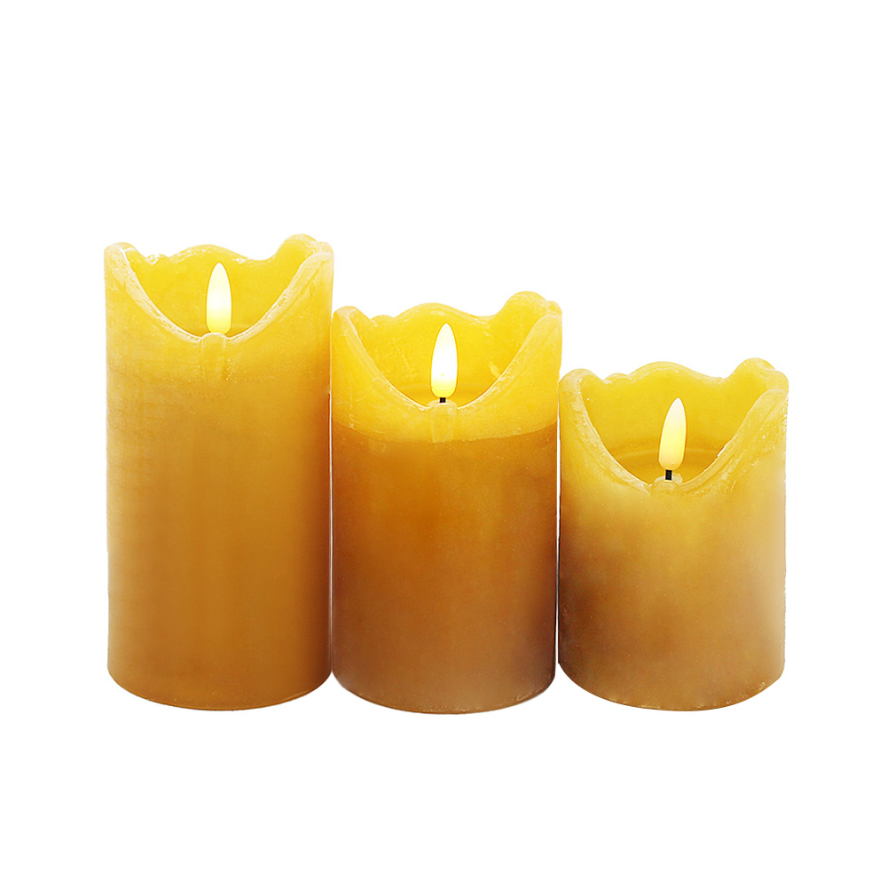 Vela LED de hoja de arce