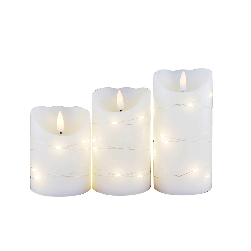 Vela de temporizador LED multifuncional